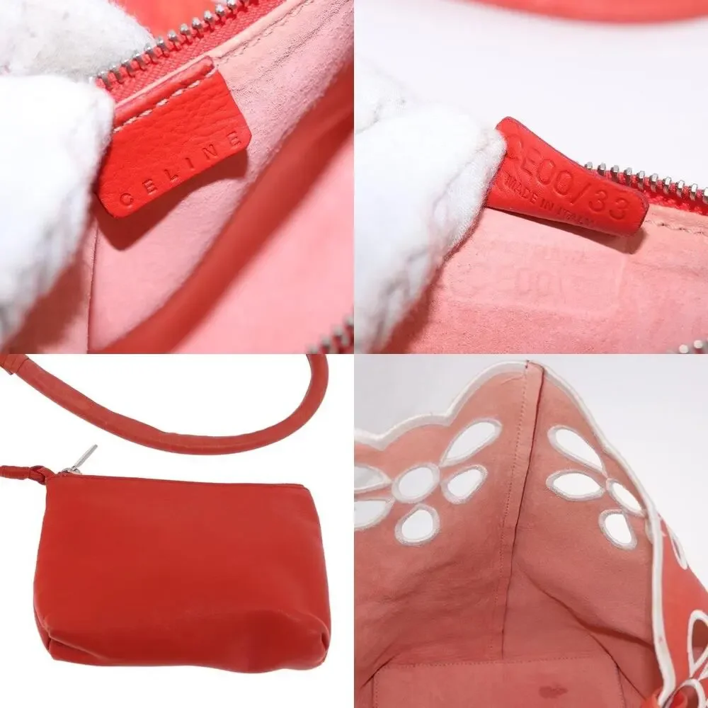 Celine Leather Classic Tote Orange